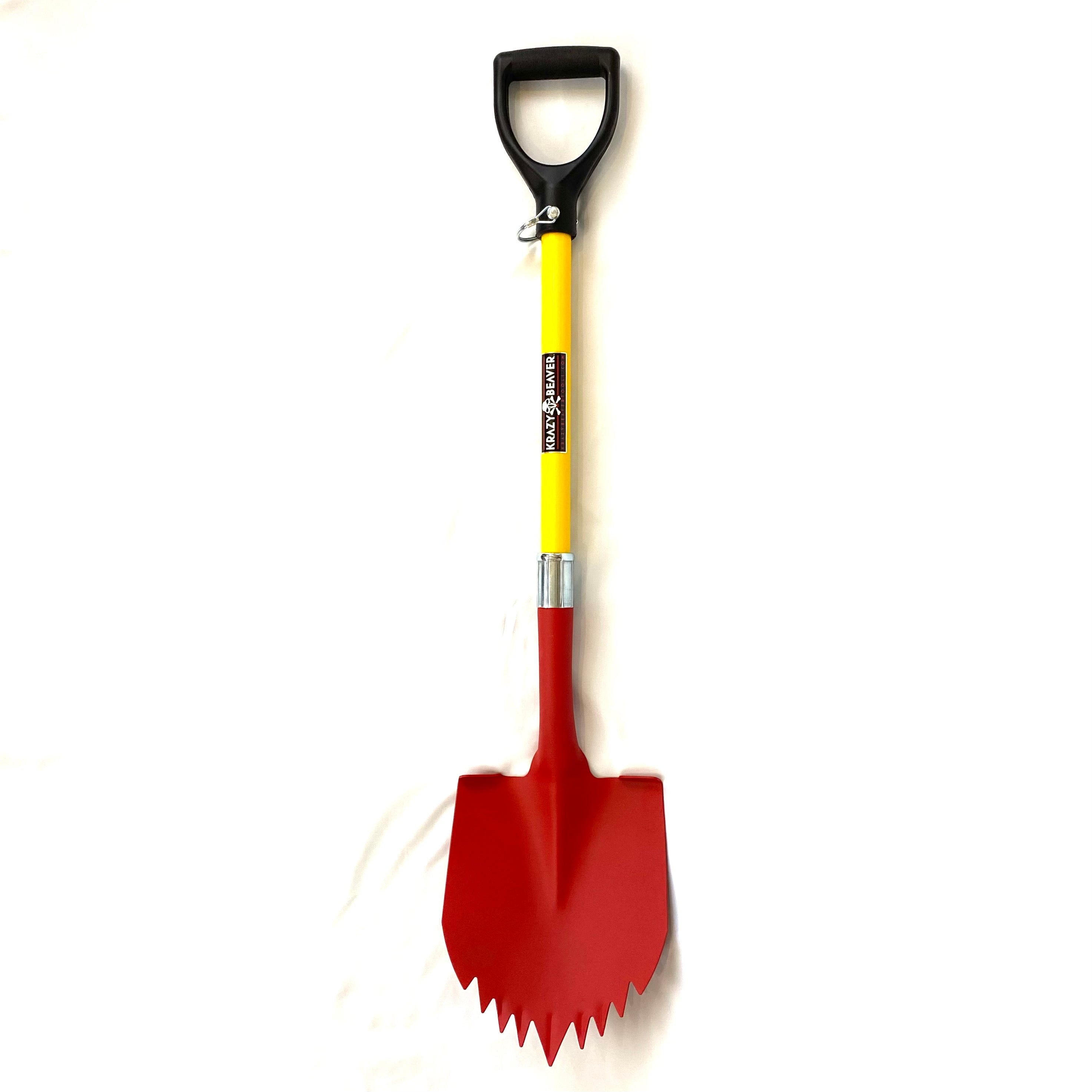 Krazy Beaver Shovel (Textured Red Head / Yellow Handle 45637