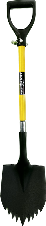 Krazy Beaver Shovel (Black Textured Head / Yellow Handle 45635 Krazy Beaver Shovel (Black Textured Head / Yellow Handle 45635