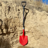 Krazy Beaver Shovel XL (Red Textured Head / Black Handle)